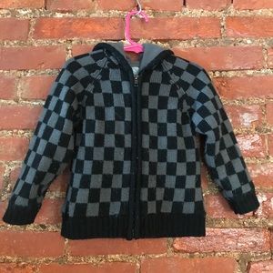 Checkered kids jacket